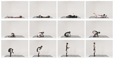 12p. time-lapse photos, The evolution of the black line.