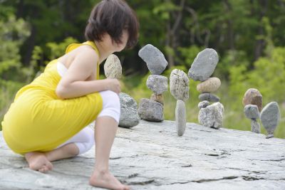 Takako Ihoda Rock Balancing
